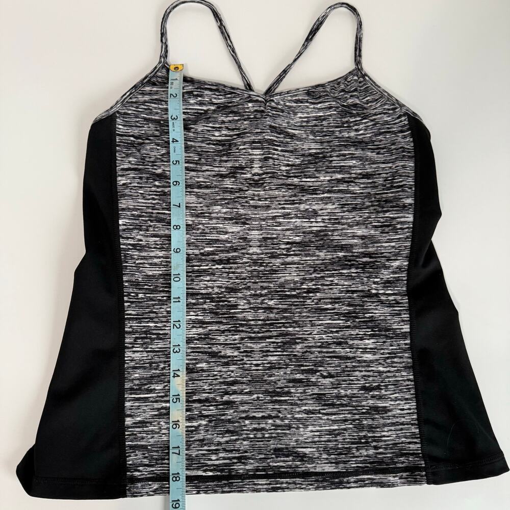 Cabi Sport Athletic Razorback Black Gray Tank Size Medium - Picture 7 of 9